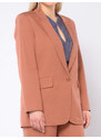giacca da donna Nenette in lyocell e cotone a monopetto