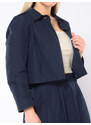 giacca da donna Emme By Marella cropped con colletto