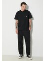Carhartt WIP t-shirt in cotone S/S Field Pocket T-Shirt uomo colore nero I033265.89XX
