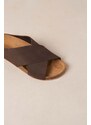 Alohas ciabatte slide in camoscio Briar donna colore marrone S100325.03