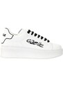 GAELLE PARIS - Sneakers con logo - Colore: Bianco,Taglia: 39