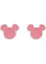 Orecchini bambina Disney in acciaio colore rosa e600201nkl.tp