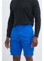 Napapijri pantaloncini in cotone N-Deline colore blu NP0A4HOTB2L1