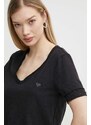 Desigual t-shirt in cotone donna colore nero