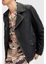 AllSaints giacca in pelle ROSSER BIKER uomo colore nero M001LA