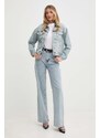 Guess giacca di jeans CLARA donna colore blu W4GN91 D4VII