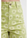 Billabong jeans Free Fall donna colore verde ABJNP00352