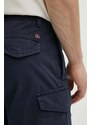 Napapijri pantaloncini in cotone N-Deline colore blu navy NP0A4HOT1761
