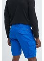 Napapijri pantaloncini in cotone N-Deline colore blu NP0A4HOTB2L1
