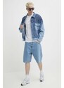 Hugo Blue giacca di jeans uomo colore blu 50511901