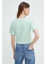 Silvian Heach t-shirt in cotone donna colore verde