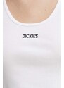 Dickies top in cotone YORKTOWN VEST W colore bianco DK0A4YRS