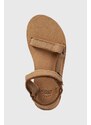 Teva sandali Midform Universal Canvas donna colore marrone 1127570