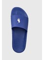 Polo Ralph Lauren ciabatte slide Polo Slide uomo colore blu navy 809931326001