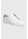 MICHAEL Michael Kors sneakers in pelle Keaton colore bianco 43S4KTFP1L