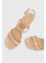 MICHAEL Michael Kors sandali in pelle Amara colore beige 40S4AMHS1A