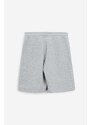STAY HUMAN ON EARTH Shorts RELAX BERMUDA in cotone grigio