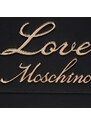 LOVE MOSCHINO - Borsa tote con logo in metallo - Colore: Nero,Taglia: TU