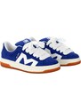 BRIAN MILLS - Sneakers in camoscio con logo - Colore: Blu,Taglia: 42