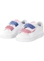 PUMA - Sneakers Smash 3.0 L Glitter Velcro V Infant - Colore: Bianco,Taglia: 21