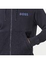 Hugo Boss BOSS - Felpa Zedoublehood - Colore: Blu,Taglia: S