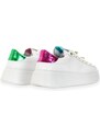 GIO+ - Sneakers Pia - Colore: Bianco,Taglia: 38