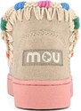 MOU - Summer eskimo sneaker kid multicolor stitching - Colore: Grigio,Taglia: 35