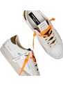 CRIME LONDON - Sneakers Sk8 Deluxe - Colore: Bianco,Taglia: 43