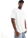 Another Influence - T-shirt oversize pesante bianca-Bianco