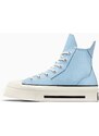 Converse scarpe da ginnastica Chuck 70 De Luxe Squared donna colore blu A07566C
