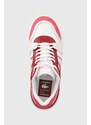 Lacoste sneakers L002 Evo Logo Tongue Leather colore bianco 47SFA0056