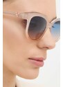 Guess occhiali da sole donna colore beige GU7877_5357B