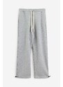 STAY HUMAN ON EARTH Pantalone RELAX SWEATPANT in cotone grigio