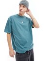 ASOS DESIGN - T-shirt oversize verdi-Verde