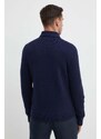 Polo Ralph Lauren cardigan in lana colore blu navy 710A33361