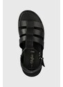 Buffalo sandali Noa Greek Sandal donna colore nero 1602209.BLK