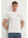 Napapijri t-shirt in cotone S-Martre uomo colore beige NP0A4HQBNR21