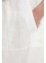 Polo Ralph Lauren gonna di lino colore bianco 211935410
