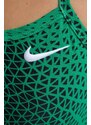 Nike costume da bagno intero Hydrastrong Delta colore verde
