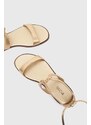 MICHAEL Michael Kors sandali in pelle Amara donna colore oro 40S4AMFS1M