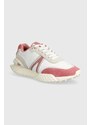 Lacoste sneakers in pelle L-Spin Deluxe Leather colore bianco 47SFA0021
