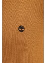 Timberland maglione in cotone colore marrone TB0A2BMMP471