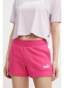 Puma pantaloncini donna colore rosa 586825