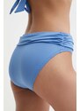 MICHAEL Michael Kors slip da bikini BELTED BIKINI BOTTOM colore blu MM7M163