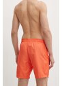 PLEIN SPORT pantaloncini da bagno colore arancione