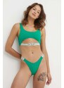 Tommy Jeans top bikini colore verde UW0UW05350