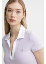 Tommy Jeans polo donna colore violetto DW0DW17225