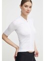 POC t-shirt da ciclismo Pristine Print Jersey colore bianco
