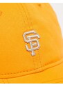 New Era - 9twenty - Cappellino arancione slavato con logo piccolo dei San Francisco Giants