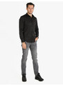 Y.Two Camicia Da Uomo Slim Fit a Maniche Lunghe Classiche Nero Taglia L